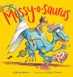 Messy-o-saurus book cover